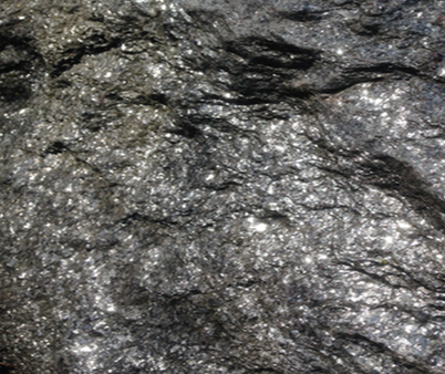 Tangled dark threads on light surface